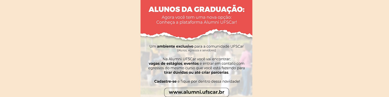 Conheça a plataforma Alumni UFSCar